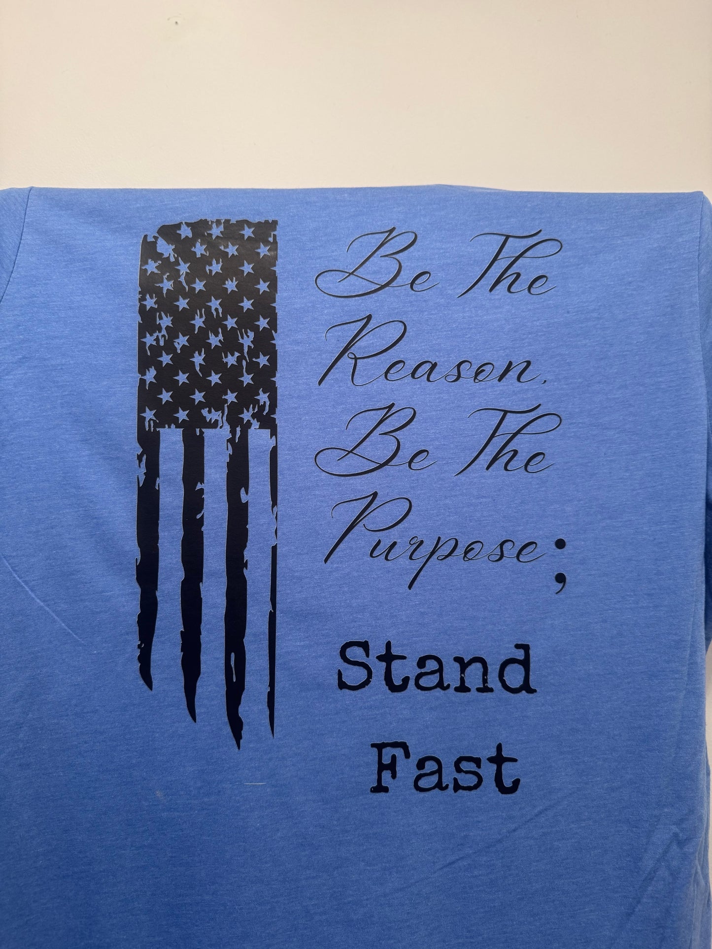 “Be The Reason” 2X and up (Black Lettering)