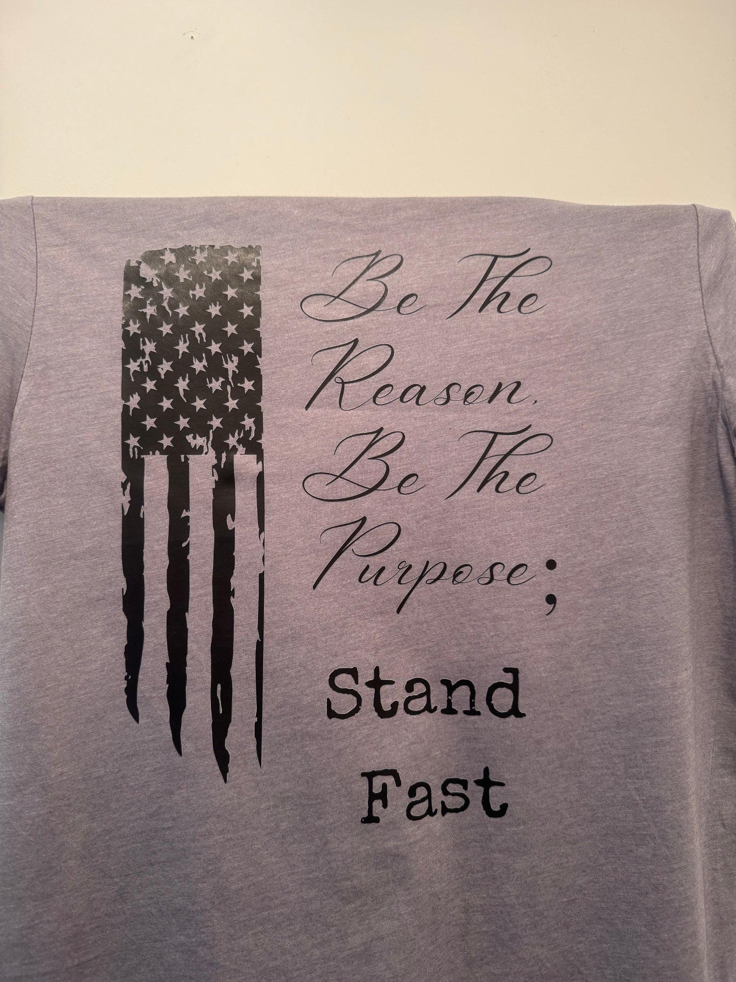 “Be The Reason” 2X and up (Black Lettering)