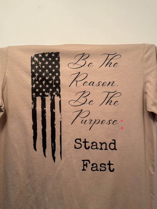 “Be The Reason” 2X and up (Pink Accent)