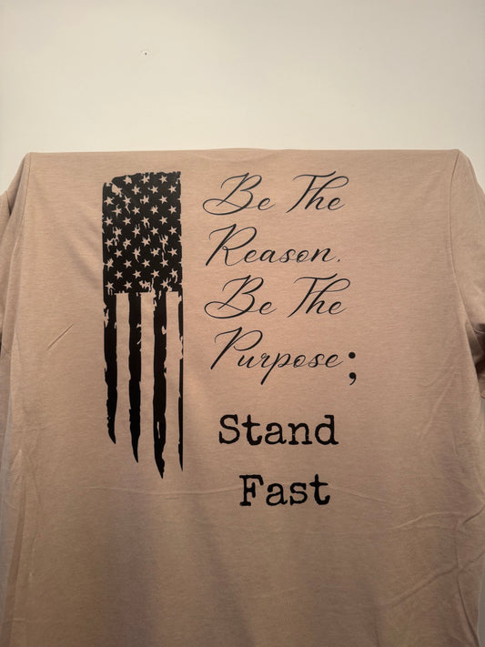 “Be The Reason” 2X and up (Black Lettering)